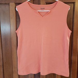 Large, soft sleeveless top